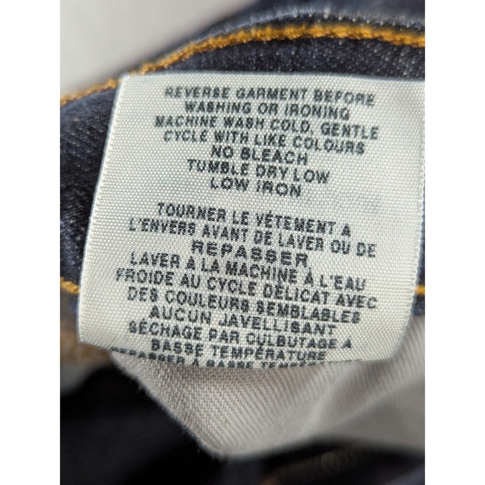 Roots Mens Straight Leg Denim Jeans 40x33 Dark Wash Blue - Picture 8 of 12